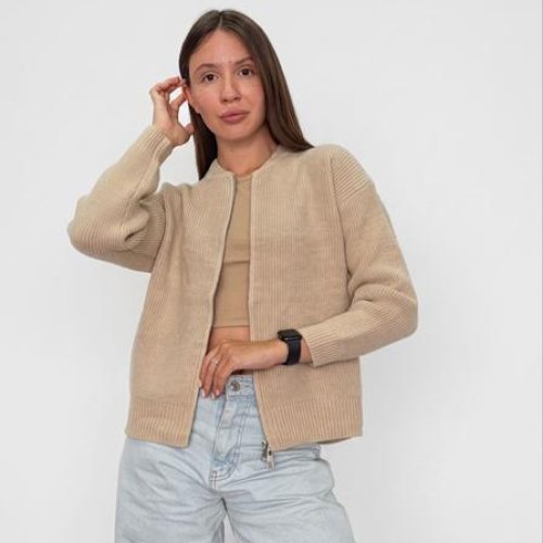 Кофта FSN (44-50) 123 beige (деми) FSN 123 beige