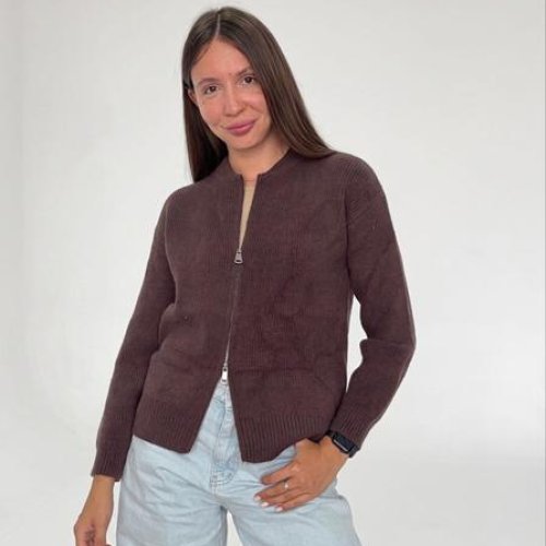 Кофта FSN (44-50) 123 brown (деми) FSN 123 brown