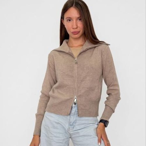 Кофта FSN (44-48) 3500 beige (деми) FSN 3500 beige