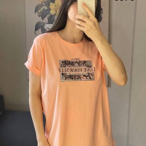 Футболка FSN (46-52) 6373 orange (лето) FSN 6373 orange