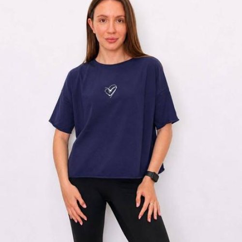 Футболка FSN (44-50) 6523 navy (лето) FSN 6523 navy