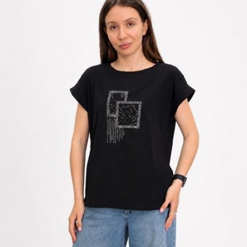Футболка FSN (44-50) 6567 black (лето) FSN 6567 black