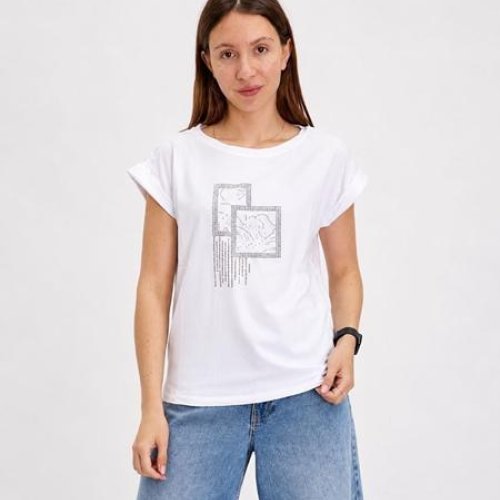 Футболка FSN (44-50) 6567 white (лето) FSN 6567 white
