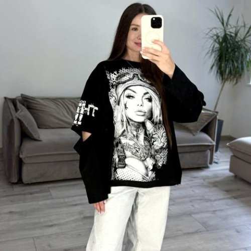 Свитер S.Style (42-48) 38 black (деми) S.Style 38 black