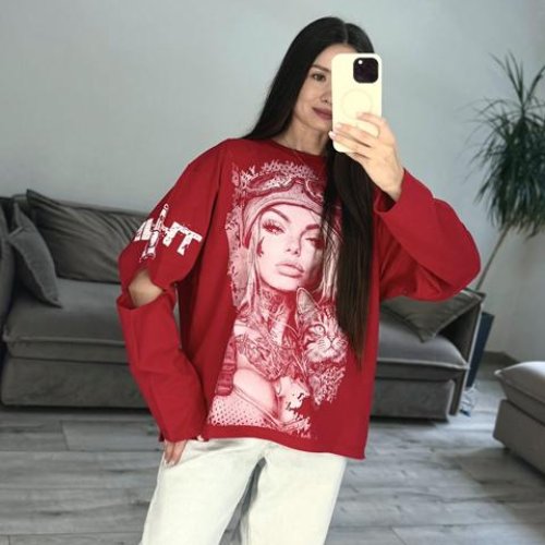 Свитер S.Style (42-48) 38 red (деми) S.Style 38 red
