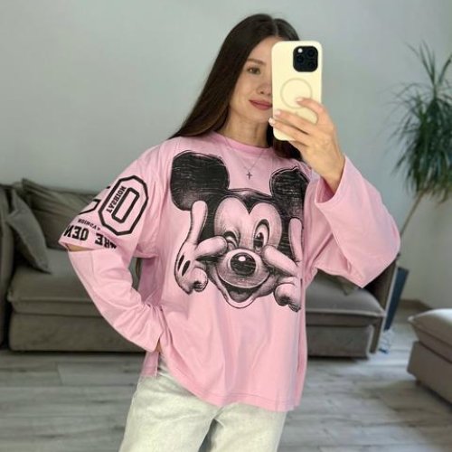 Свитер S.Style (42-48) 38-2 pink (деми) S.Style 38-2 pink
