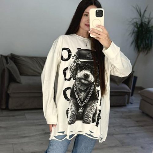 Свитер S.Style (42-48) 92-1 white (деми) S.Style 92-1 white