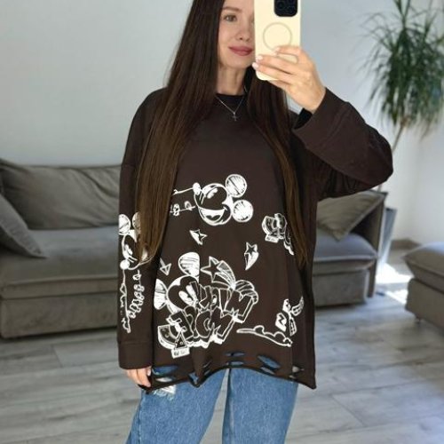 Свитер S.Style (42-48) 92-3 brown (деми) S.Style 92-3 brown
