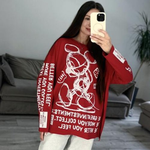 Свитер S.Style (42-48) 93 red (деми) S.Style 93 red