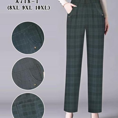 Штаны Hoan (8XL-10XL) A718-1 mix (деми) Hoan A718-1 mix