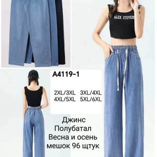 Штаны Giang (2XL-6XL) 4119-1 mix (деми) Giang 4119-1 mix