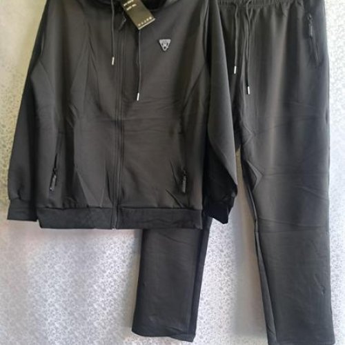 Костюм спорт Giang (3XL-7XL) 6651 black (деми) Giang 6651 black