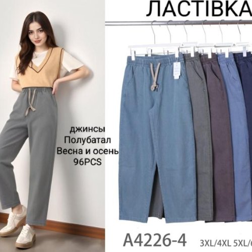Штаны Giang (3XL-6XL) A4226-4 mix (деми) Giang A4226-4 mix