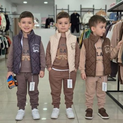 Костюм спорт Meloria (2-5) 1663 brown-grey (деми) Meloria 1663 brown-grey
