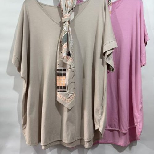 Футболка Emsweekis (54-58) E2238 pink (лето) Emsweekis E2238 pink