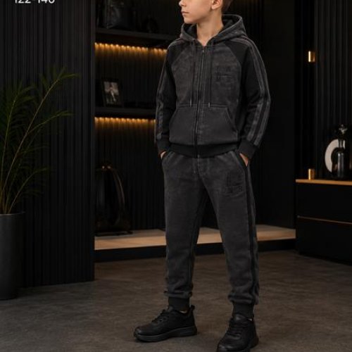 Костюм спорт Major kids (122-140) T2601 d.grey (деми) Major kids T2601 d.grey