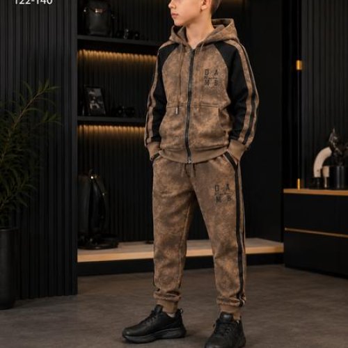 Костюм спорт Major kids (122-140) T2601 beige (деми) Major kids T2601 beige