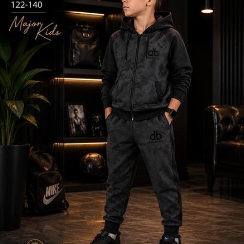Костюм спорт Major kids (122-140) T2616 d.grey (деми) Major kids T2616 d.grey