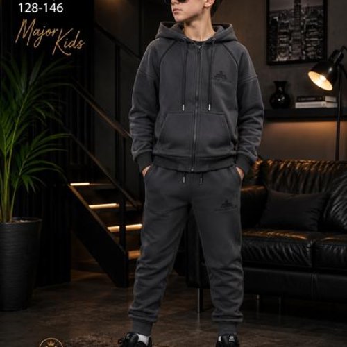 Костюм спорт Major kids (128-146) T2603 grey (деми) Major kids T2603 grey