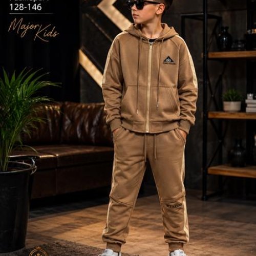 Костюм спорт Major kids (128-146) T2608 beige (деми) Major kids T2608 beige