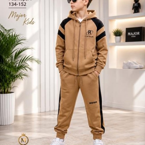 Костюм спорт Major kids (134-152) T2612 beige (деми) Major kids T2612 beige
