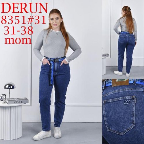 Джинсы Maxim Jeans (31-38) 8351 blue (деми) Maxim Jeans 8351 blue