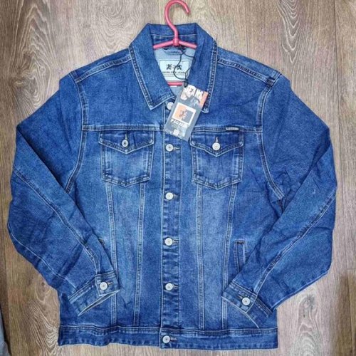 Куртка Maxim Jeans (XL-6XL) 3601 blue (деми) Maxim Jeans 3601 blue