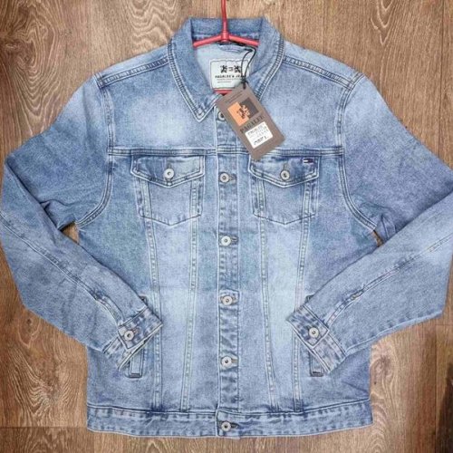 Куртка Maxim Jeans (L-5XL) 3172 l.blue (деми) Maxim Jeans 3172 l.blue