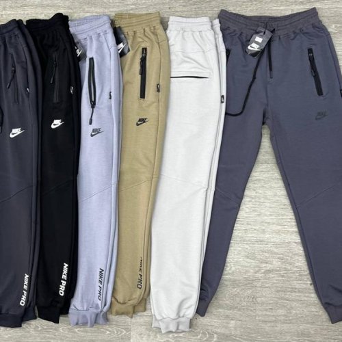 Штаны спорт MirWear (46-54) 299-3 d.grey-black (деми) MirWear 299-3 d.grey-black