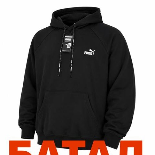 Худи Alex Clothes (2XL-6XL) 14826 black (деми) Alex Clothes 14826 black