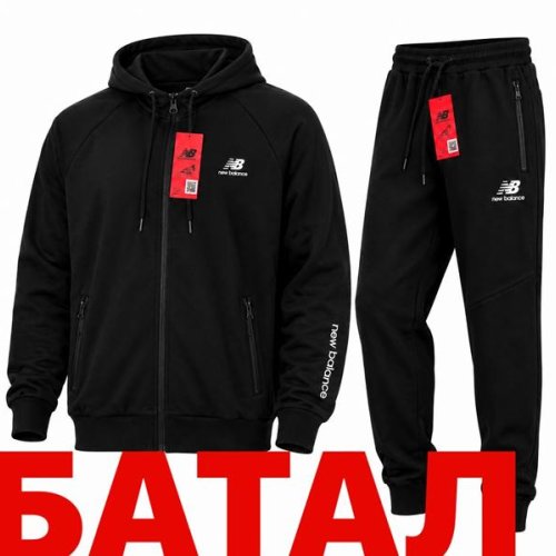 Костюм спорт Alex Clothes (2XL-6XL) 14835 black (деми) Alex Clothes 14835 black