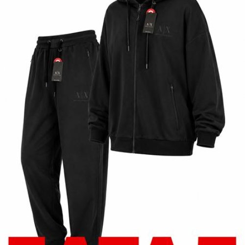 Костюм спорт Alex Clothes (2XL-6XL) 14836 black (деми) Alex Clothes 14836 black