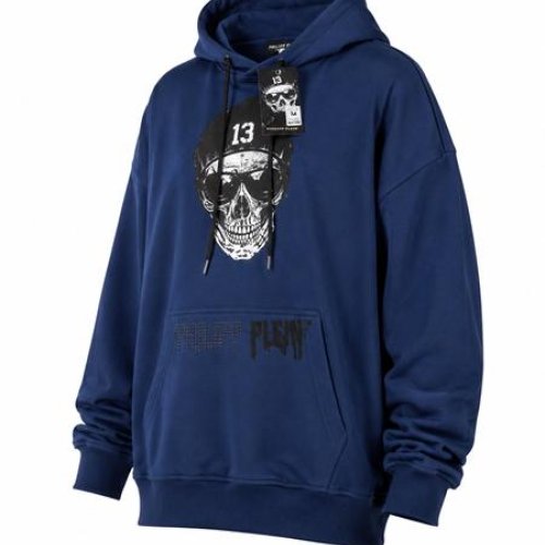 Худи Alex Clothes (S-2XL) 14844 blue (деми) Alex Clothes 14844 blue