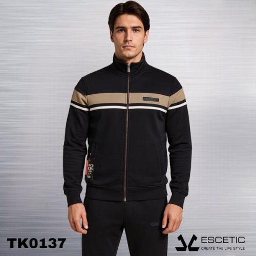 Костюм спорт AZT (M-3XL) AZ1075-TK0137 black (деми) AZT AZ1075-TK0137 black