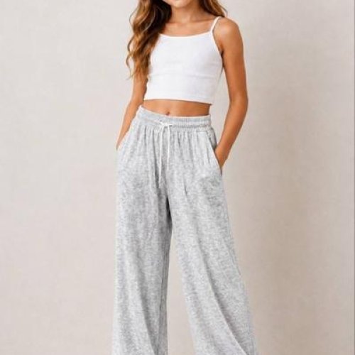 Штаны спорт Loren (128-152) 799 l.grey (деми) Loren 799 l.grey