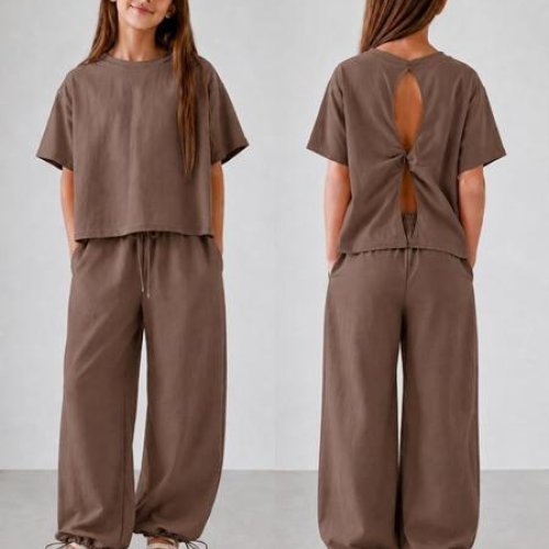 Костюм Loren (128-152) 602 brown (лето) Loren 602 brown