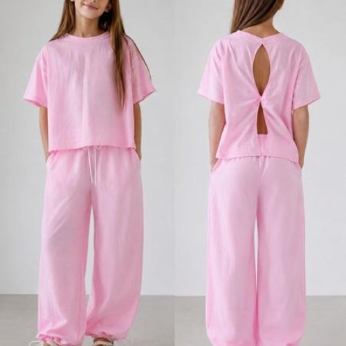 Костюм Loren (128-152) 602 pink (лето) Loren 602 pink