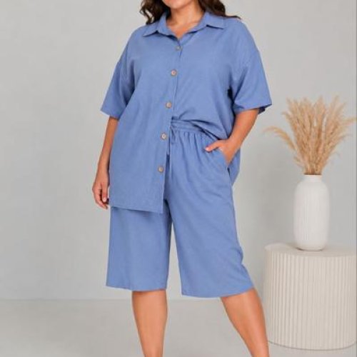 Костюм Loren (50-56) 607 l.blue (лето) Loren 607 l.blue