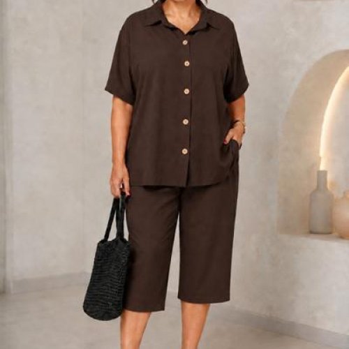 Костюм Loren (50-56) 612 brown (лето) Loren 612 brown