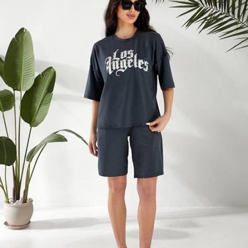 Костюм Loren (42-56) 730 d.grey (лето) Loren 730 d.grey