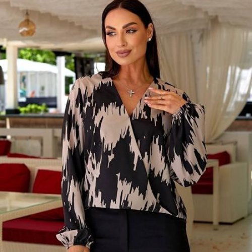 Блузка Loren (46-52) 746 beige (деми) Loren 746 beige