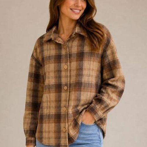 Рубашка Loren (42-56) 759 d.beige (деми) Loren 759 d.beige