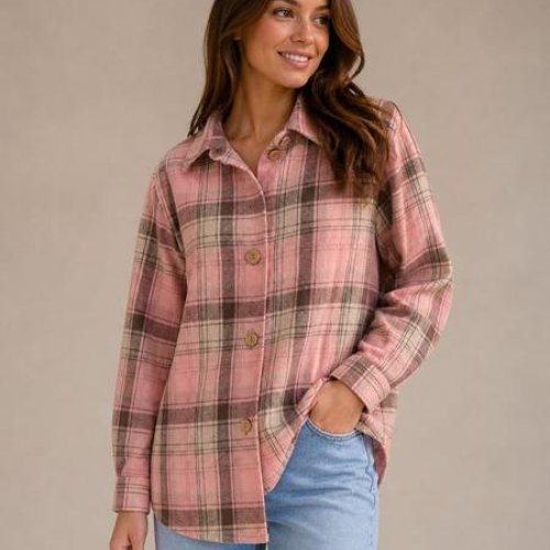 Рубашка Loren (42-56) 759 pink (деми) Loren 759 pink
