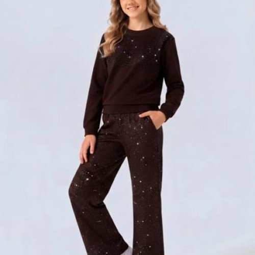 Костюм спорт Dino (140-176) DN1309 brown (деми) Dino DN1309 brown