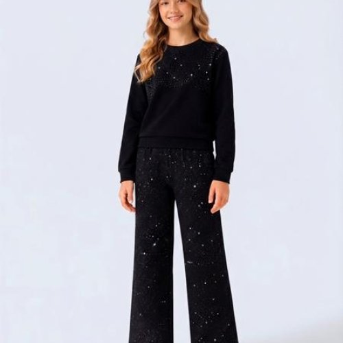 Костюм спорт Dino (140-176) DN1310 black (деми) Dino DN1310 black