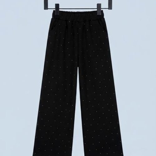 Штаны спорт Dino (122-146) DN1297 black (деми) Dino DN1297 black