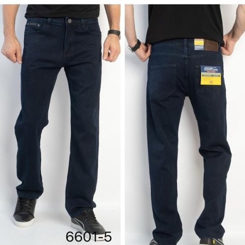 Джинсы God Baron (30-40) 6601-5 navy (деми) God Baron 6601-5 navy