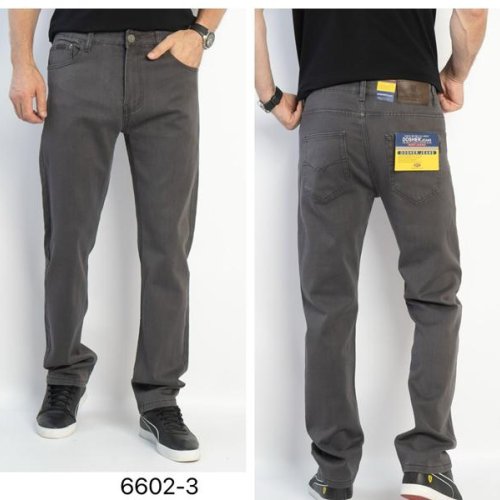 Джинсы God Baron (34-44) 6602-3 grey (деми) God Baron 6602-3 grey