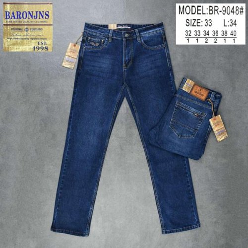 Джинсы God Baron (32-40) 9048 blue (деми) God Baron 9048 blue