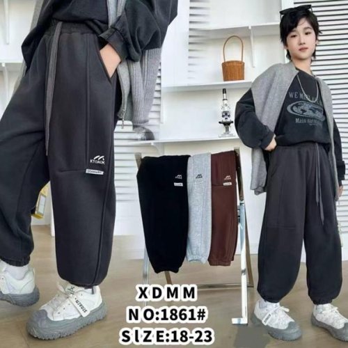 Штаны спорт Farbique (18-23) 1861 l.grey (деми) Farbique 1861 l.grey